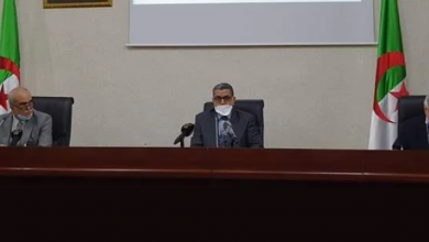 صورة تنصيب البروفيسور عبادلية رئيسا للمجلس الوطني للبحث العلمي والتكنولوجيات