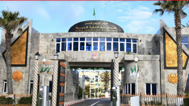 صورة الفريق شنقريحة ينصب حميد فكان مديرا للمدرسة العليا الحربية