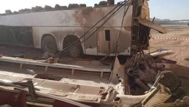 صورة تبسة.. 6 قتلى و23 جريح في انحراف وانقلاب حافلة لنقل المسافرين بدائرة الماء الأبيض