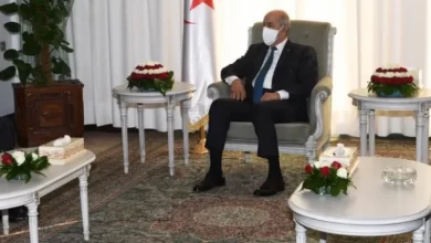 صورة الرئيس تبون يستقبل رئيس إستثمارات آسيا وإفريقيا