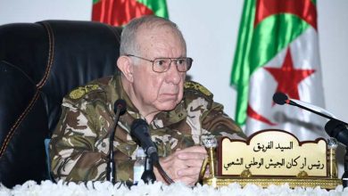 صورة الفريق شنقريحة: إن تقوية أسس الجزائر الجديدة مسؤولية الجميع