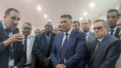 صورة وزير السكن في زيارة عمل وتفقد إلى ولاية المغير