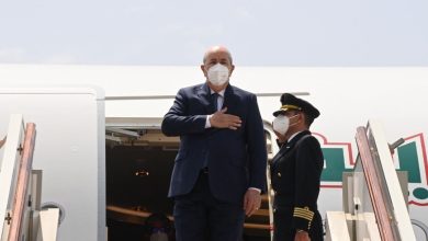 صورة الرئيس تبون يصل إلى تركيا