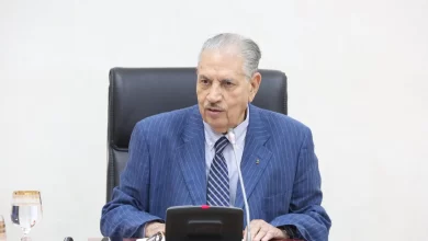 صورة قوجيل يثني على مشاركة الأمير القطري في القمة العربية