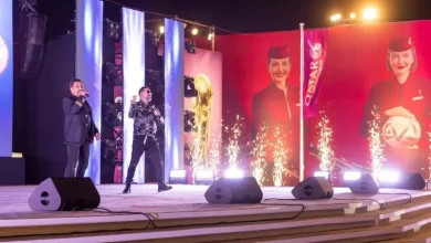 صورة الكينغ خالد يؤدي الأغنية الرسمية لمونديال قطر