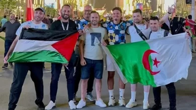 صورة لأول مرة في التاريخ..وصول 8 آلاف مناصر فلسطيني لمشاهدة المونديال
