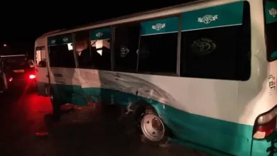 صورة سطيف.. 12 جريح في اصطدام حافلة بسيارة