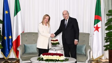 صورة التوقيع على اتفاقيات ومذكرات تفاهم بين الجزائر وإيطاليا