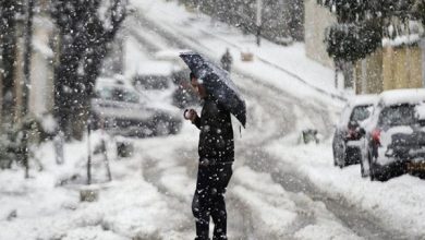 صورة تساقط كثيف للثلوج على هذه الولايات بدءا من الأربعاء