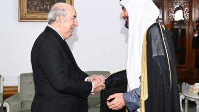 صورة الرئيس تبون يستقبل وزير الحج والعمرة السعودي