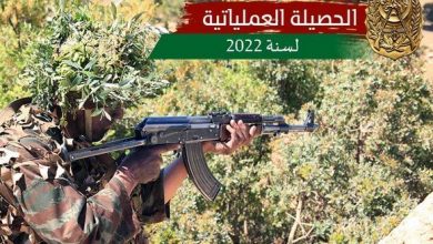 صورة الجيش الوطني الشعبي: نتائج معتبرة في مكافحة الإرهاب والتهريب والجريمة المنظمة خلال 2022