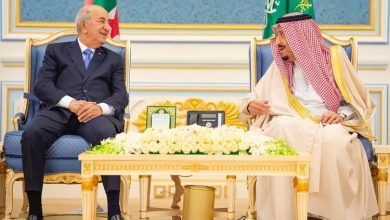 صورة الرئيس تبون يوجه رسالة خطية لخادم الحرمين الشريفين