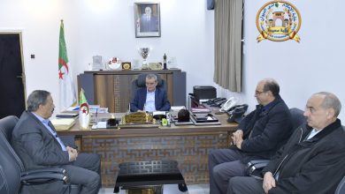 صورة تنصيب مدير جديد مستشفى ”أحمد مدغري” بسعيدة