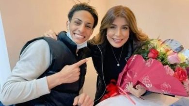 صورة سليمة سواكري تعلن دعمها المطلق لإيمان خليف وتطلق هاشتاق كلنا معك
