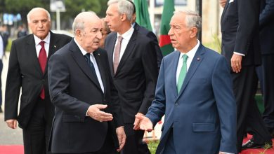 صورة رئيس الجمهورية يشرف على افتتاح منتدى رجال الأعمال “الجزائري-البرتغالي”