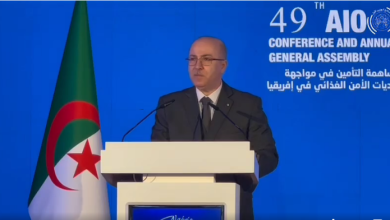 صورة الوزير الأول يشرف على افتتاح اشغال الندوة ال49 للمنظمة الافريقية للتأمينات