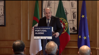 صورة رئيس الجمهورية يشرف على التوقيع على مذكرات واتفاقيات شراكة بين الجزائر والبرتغال
