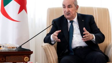 صورة رئيس الجمهورية يستقبل عميد مسجد باريس