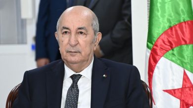 صورة رئيس الجمهورية يعزي عائلة شهيد الواجب الوطني تناح محمد