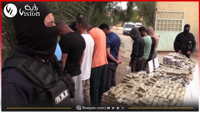 صورة بالفيديو.. شرطة بشار تحجز أزيد من قنطارين ونصف من المخدرات قادمة من المغرب