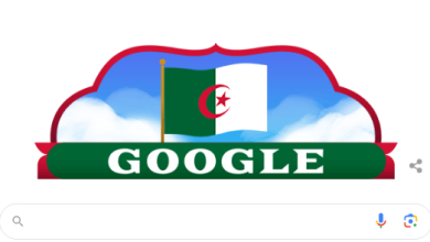 صورة عيد الاستقلال والشباب.. غوغل تشارك الجزائريين احتفالاتهم بالذكرى 61