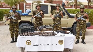صورة القبض على إرهابي في تمنراست وحجز أزيد من 8 قناطير من الكيف المعالج عبر الحدود مع المغرب