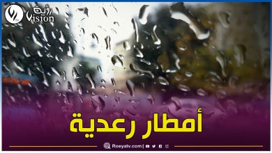 صورة أمطار رعدية معتبرة عبر هذه الولايات