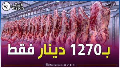 صورة بـ1270 دينار.. كمية معتبرة من اللحوم البرازيلية تدخل الجزائر