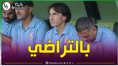 صورة رسميا.. المدرب مارتينز يغادر شباب بلوزداد