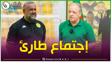 صورة هذا ماقاله رئيس شبيبة القبائل عن إستقالة المدرب بن شيخة