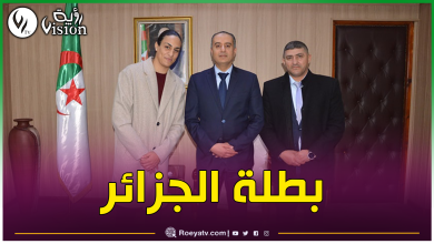 صورة صادي يستقبل إيمان خليف وأطلعته على برنامجها التحضيري لسنة 2025