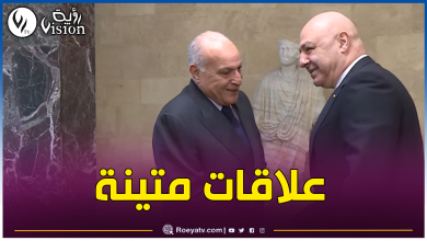 صورة وزير الخارجية يؤكد مواصلة الجزائر في الدفاع عن لبنان ودعمها