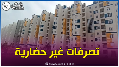 صورة مؤسسة “عدل” للتسيير العقاري تتصدى للتجاوزات العشوائية بالأحياء السكنية