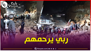 صورة حصيلة نهائية.. 4 قتلى و13 جريحا في إنزلاق التربة وإنهيار سكنات قصديرية بوهران