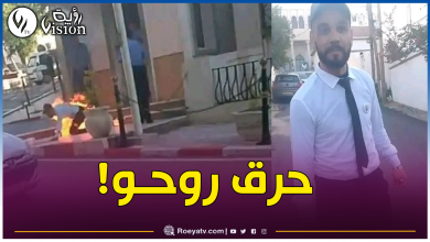 صورة محاولة إنتحار شخص أمام مقر وزارة العدل.. وكيل الجمهورية يكشف التفاصيل