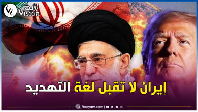 صورة خامنئي يرد على ترامب: هذا ما سيحدث إن تدخلت أمريكا!