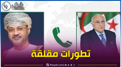 صورة عطاف يتلقى مكالمة من نظيره العماني بخصوص العدوان الإسرائيلي على إيران