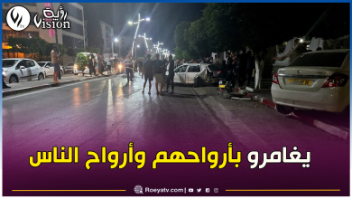صورة بجاية: سباق بين سيارتين ينتهي بحادث مأساوي