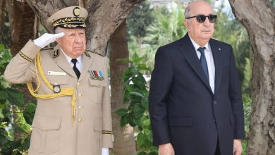 صورة رئيس الجمهورية يشرف على مراسم إسداء الأوسمة وتقليد الرُتب